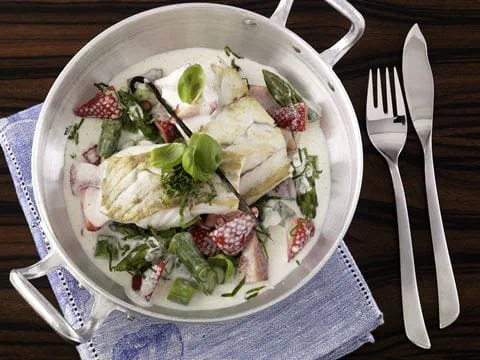 recipe image Fischfilet mit Erdbeeren
